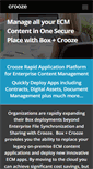 Mobile Screenshot of crooze.com